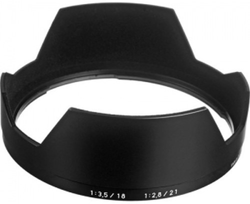 Lens hood Distagon T* 3.5/18 + Distagon T* 2.8/21 ZE/ZF.2