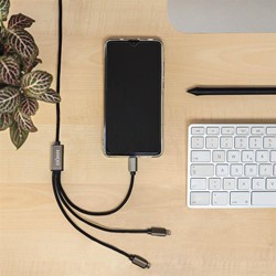 DÃrr USB Charging Cable 3-IN-1 120cm