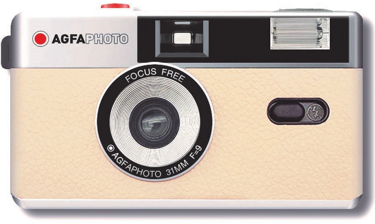 Agfa Photo Reusable Photo Camera 35mm Sand Beige Foto-Groep