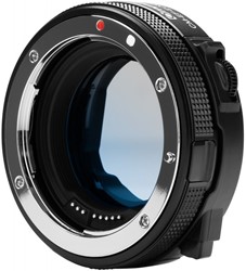 Commlite Bayonet Adaptor cm-EF-Eosr VCPL Canon EF/Canon RF w/ Polarizing Filter