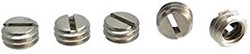 Caruba 1/4\ naar 3/8\ Steel Slotted Post Bushing Adapter"""""""