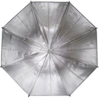 Paraplu Zilver/Zwart 109cm-2