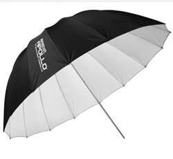 Deep Umbrella   White Bounce (109.2cm)