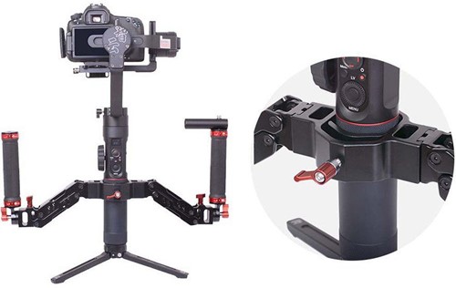 Alloy Spring Dual handle for Ronin S/Zhiyun Series/Feiyu Series-2