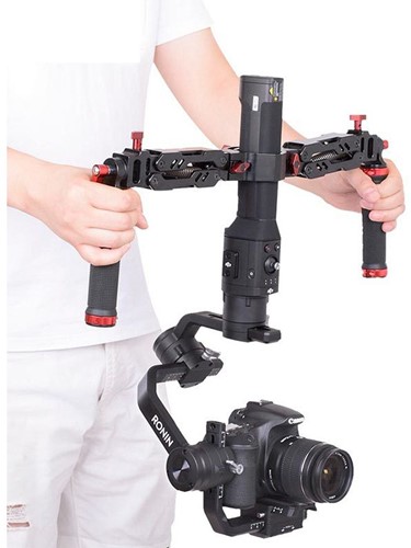 Alloy Spring Dual handle for Ronin S/Zhiyun Series/Feiyu Series-3