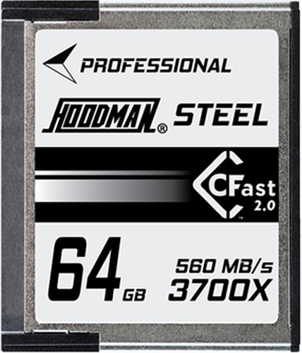 Hoodman CFast - 64GB 2.0 3700X - U3 4K