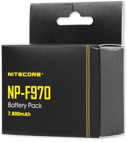 Nitecore NP-F970 battery pack 7800mAh 56.2Wh-2