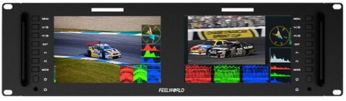 Feelworld D71 Plus Dual Rack Monitor SDI