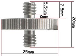 Caruba 1/4\-1/4\ male adapter"""""""