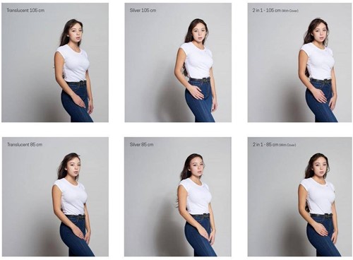 Elinchrom Shallow White/Translucent Umbrella 85cm (33")-3