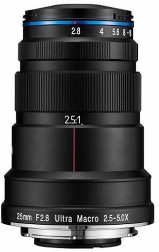 Laowa 25mm f/2.8 2.5-5X Ultra-Macro Lens - Sony FE-2