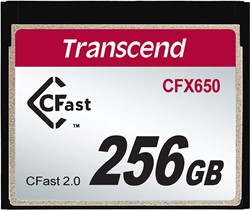 Transcend CFast 2.0 256GB R510/W370MB/s SATA3 SLC Mode
