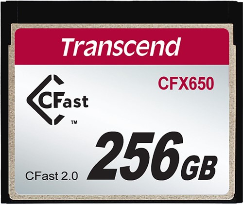 Transcend CFast 2.0 256GB R510/W370MB/s SATA3 SLC Mode