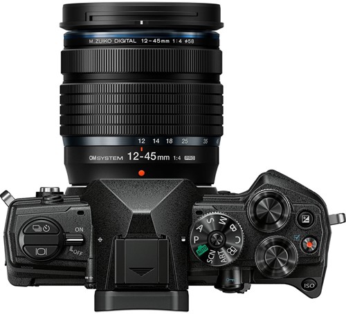 OM SYSTEM OM-5 + M.Zuiko Digital ED 12-45mm F4 Pro zwart-2