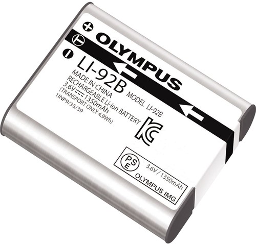 OM SYSTEM LI-92B Lithium Batterij (1350 mAh)