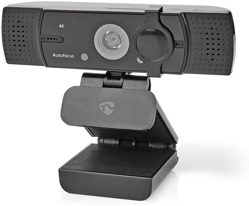 Nedis Webcam Full HD@60FPS / 4K@30FPS Auto Focus Built-In Mi