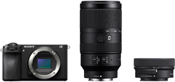 Sony A6700  + 16-50mm II  + 70-350mm Wildlife Kit