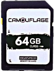 Camouflage Trailcamera SDXC 64GB