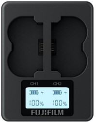 Fujifilm Externe Dubbel Lader BC-W235 voor de  NP-W235