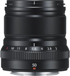 Fujifilm Fujinon  XF 50mm F2.0 zwart