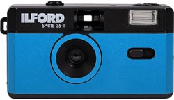 Ilford Camera Sprite 35-II zwart And blauw