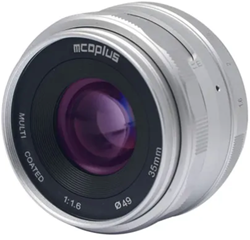 McoPlus MCO35mm F/1.6 Sony Zilver