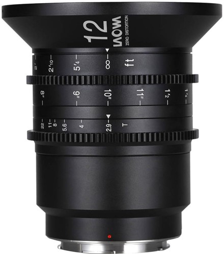 Laowa 12mm T2.9 Zero-D Cine Lens - Leica L