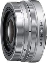 Nikon Nikkor Z  DX 16-50mm f/3.5-6.3 VR ZILVER