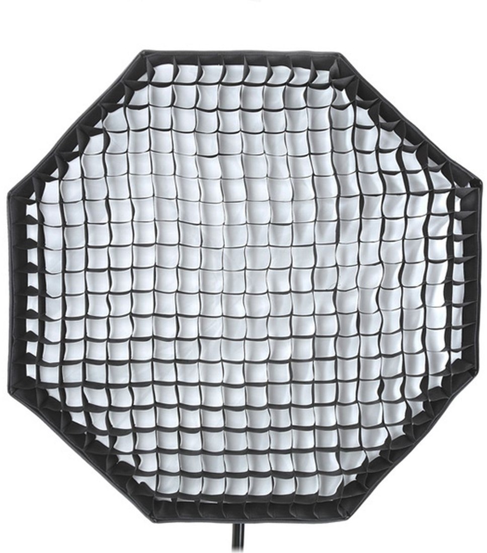 Softbox Rettangolare FOMITO 30×120 Cm Con Attacco Bowens E Griglia – Per Luci LED Da Studio - 3