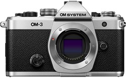 OM SYSTEM OM-3 Body zilver