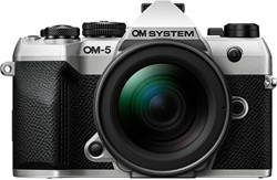 OM SYSTEM OM-5 Mark II + 12-45mm Pro kit Zilver