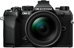 OM SYSTEM OM-5 Mark II + 12-45mm Pro kit Zwart