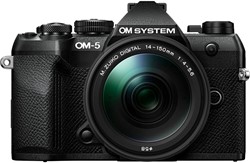 OM SYSTEM OM-5 Mark II + 14-150mm kit Zwart