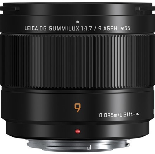 Panasonic LUMIX G 9mm f/1.7 Leica Black