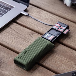 PGYTECH Createmate High-Speed Card Reader Case Groen