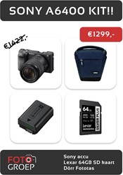 Sony A6400 Vakantie Bundel