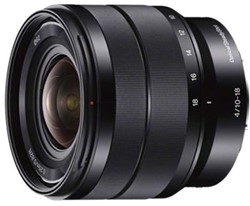 Sony 10-18mm f4.0 Zwart (SEL1018.AE)