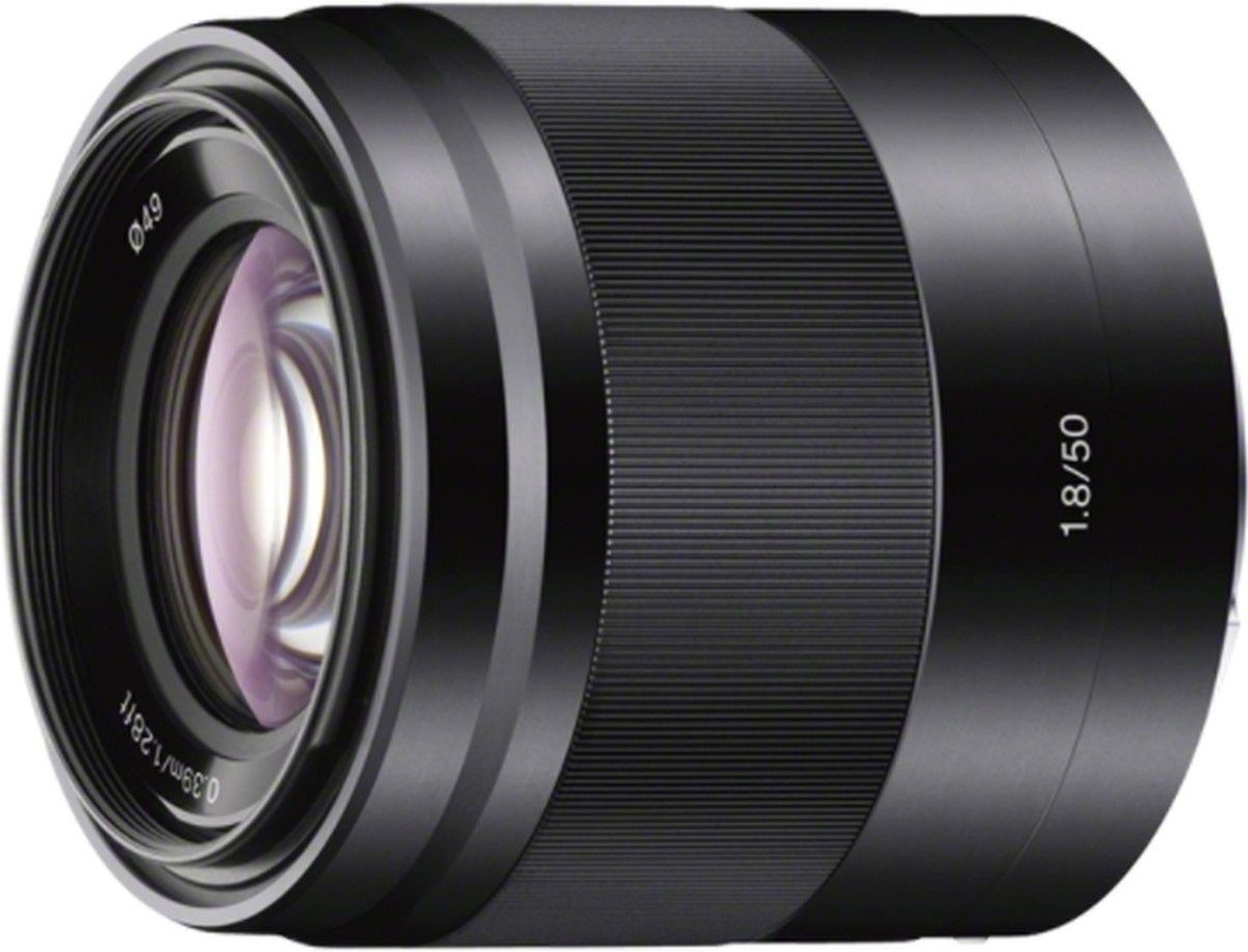 Sony 50mm F1.8 Zwart (SEL50F18B.AE) Foto-Groep Sony 50mm F1.8 Zwart (SEL50F18B.AE) Foto-Groep