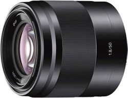 Sony 50mm F1.8 Zwart (SEL50F18B.AE)
